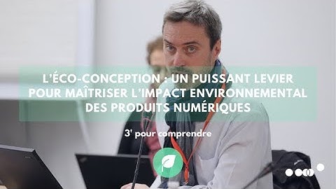 L’éco-conception des produits numériques