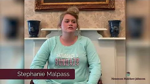 Nimmons Malchow Johnson   Stephanie M Testimonial