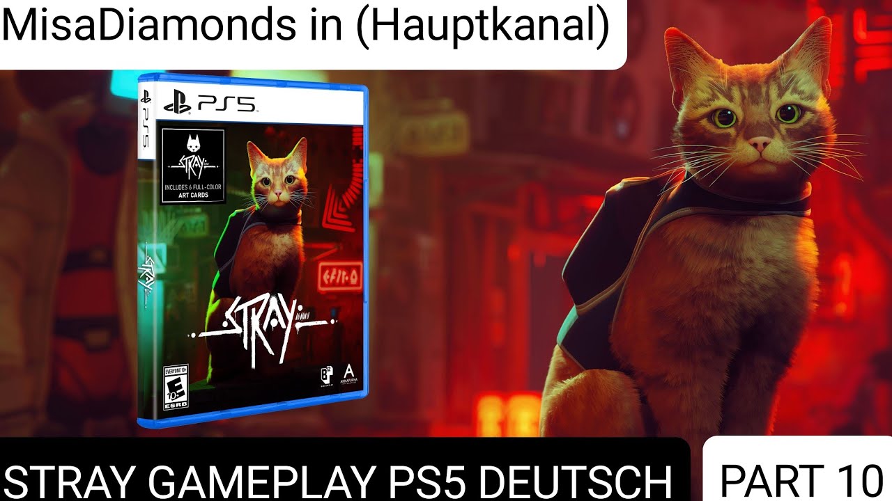 STRAY GAMEPLAY PS5 DEUTSCH PART 10 - Ameisendorf