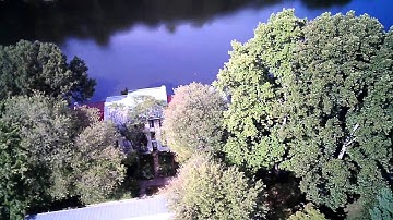 Hobbyzone Champ gets aerial view of Waterview Cluster and Lake Anne