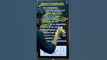 7. What is space complexity | DSA Complete Notes hindi #shorts #datastructure #viralshorts #trending