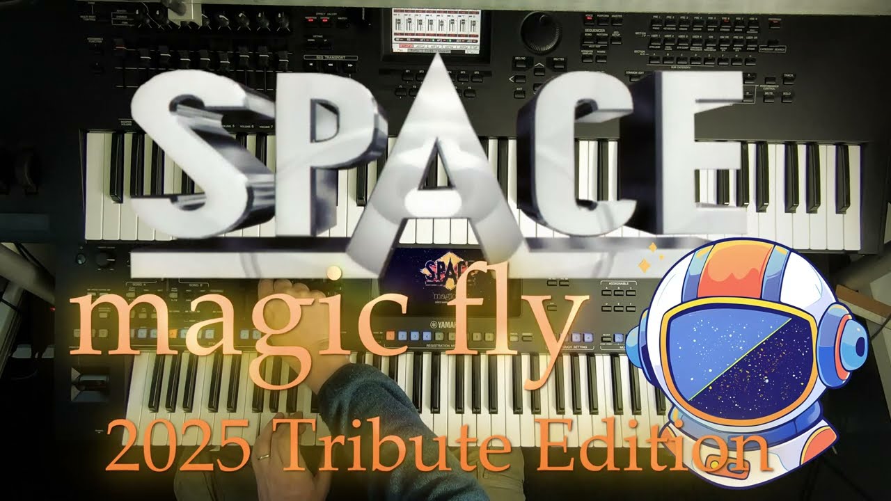 Magic Fly – Space 🎶 Classic Synth Cover (2025 Edition) on Yamaha