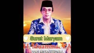 Suara Emas Qori KH.Muammar Z.A.(Qori internasional)Surat Maryam#Full#suarasurga @Adedyah