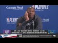 Mike Brown Postgame Interview | Sacramento Kings lose to Golden State Warriors 126-125