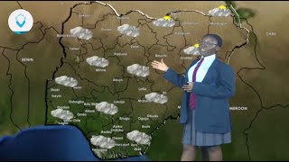 Student delivers weather report from Nigerian Meteorological Agency (NIMET) - Premiere Academy