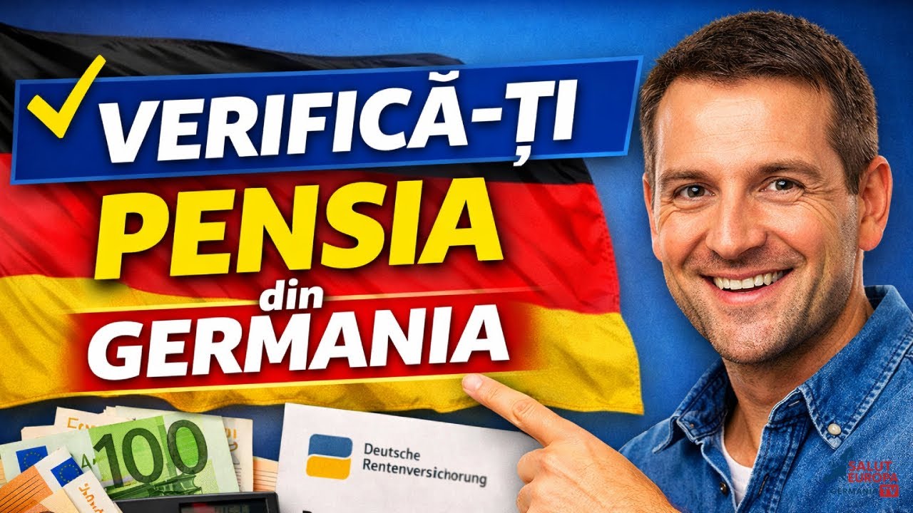 Verifică-ți singur pensia din Germania si află câți ani ai muncit și câți bani vei primi.