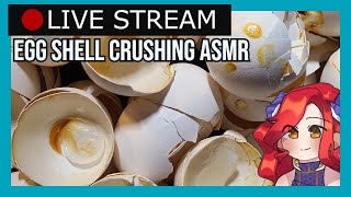 🔴Crushing Egg Shells ASMR