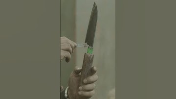 DIY Best Japanese Knife Making From a Leaf Spring - Easy!