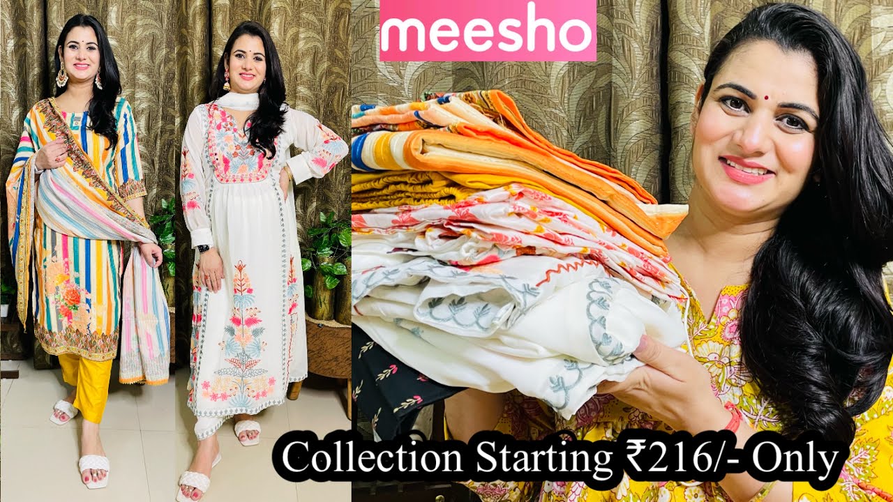 🌻Meesho Kurti/Kurta Set Haul Starting Rs.226