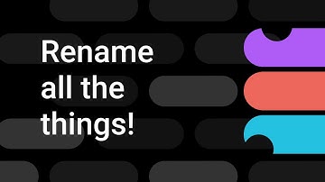 Bulk Rename | Figma Bites