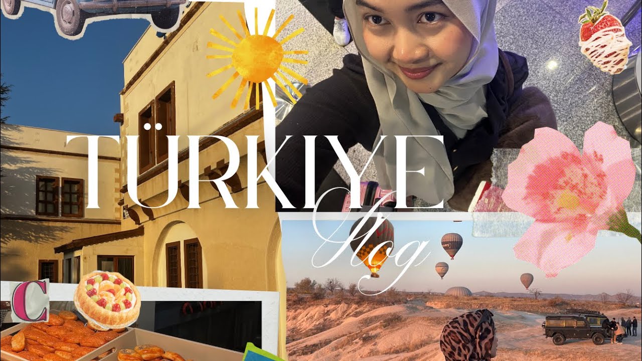 Türkiye vlog 1 | Cappadocia : Hot air balloon + jeep