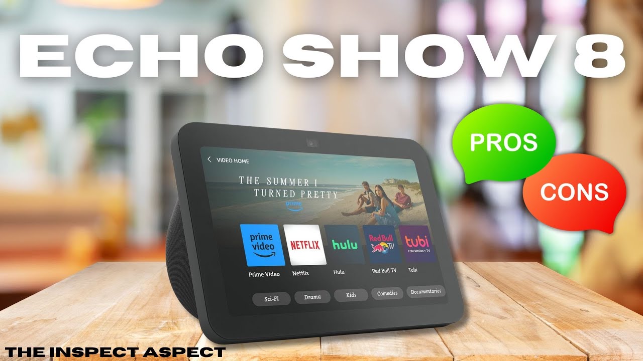 Amazon Echo Show 8 (3rd Gen, 2023) | Spatial Audio & Smart Home Hub ...