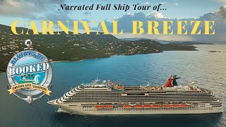 Carnival Breeze Full Narrated Ship Tour by Always Be Booked Cruise and Travel 7,589 views 4 years ago 13 minutes, 20 seconds