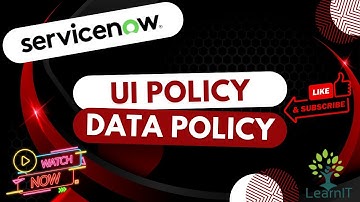 Batch 1 | Day 3 | ServiceNow Scripting | UI Policy | Data Policy | UI Policy & Data Policy Demo