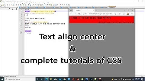 Textbox button and text align center in html