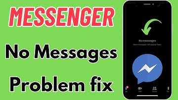 How To Fix Messenger No Messages New Messages Will Appear Here iPhone 2023