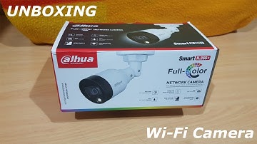 DAHUA IPC-HFW1239S1N-LED-S4 Unboxing