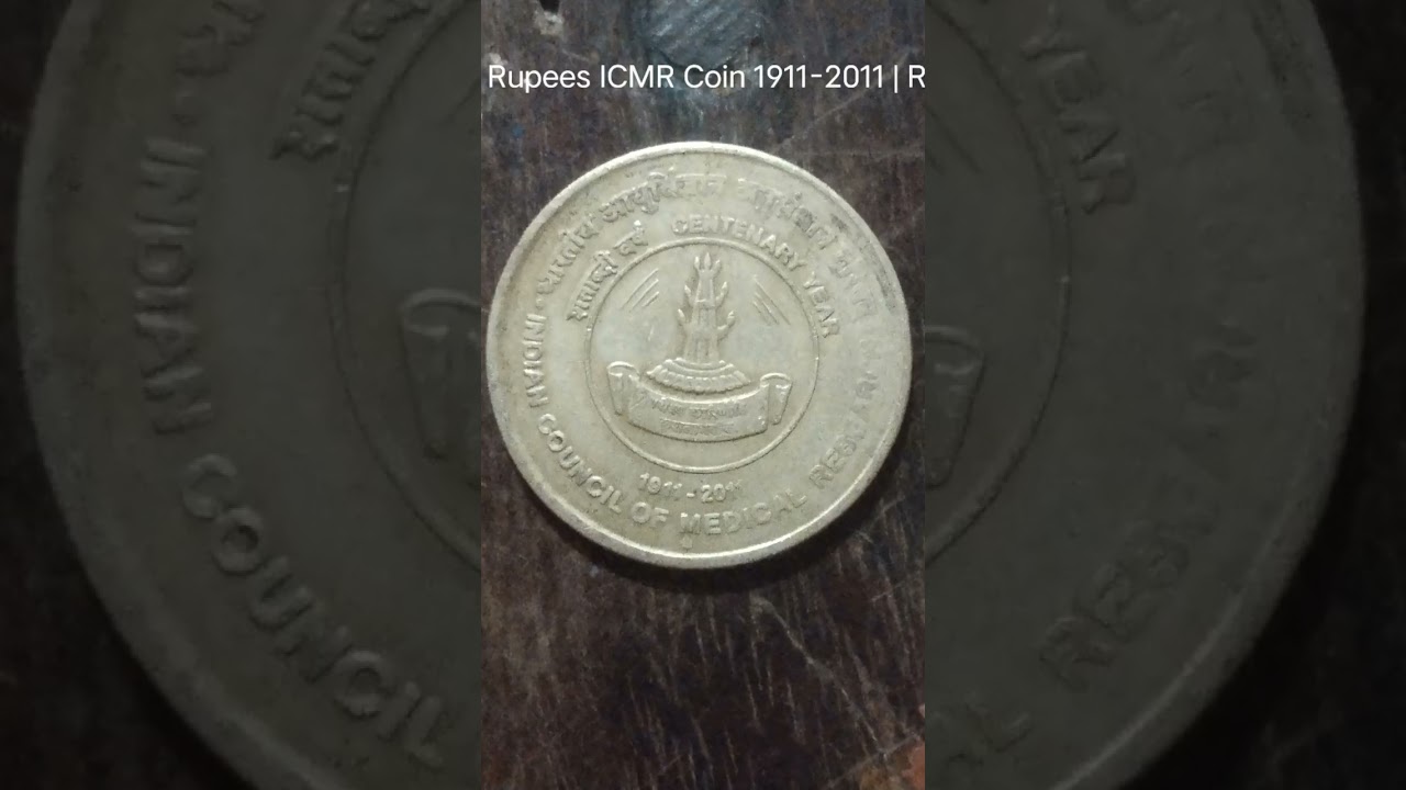 “5 Rupees ICMR Coin 1911-2011 | Rare Indian Coin Value & Price Details in Hindi”