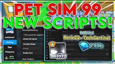 (pastbin)THE BEST AUTO-RANK SCRIPT PET SIMULATOR 99 (Updated) | Auto-farm, Auto Rank, Event