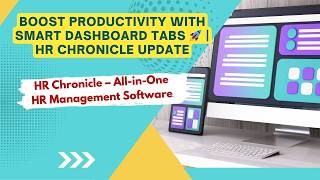 🖥️ See Only What Matters — Custom Dashboard Tabs & Widgets in HR Chronicle