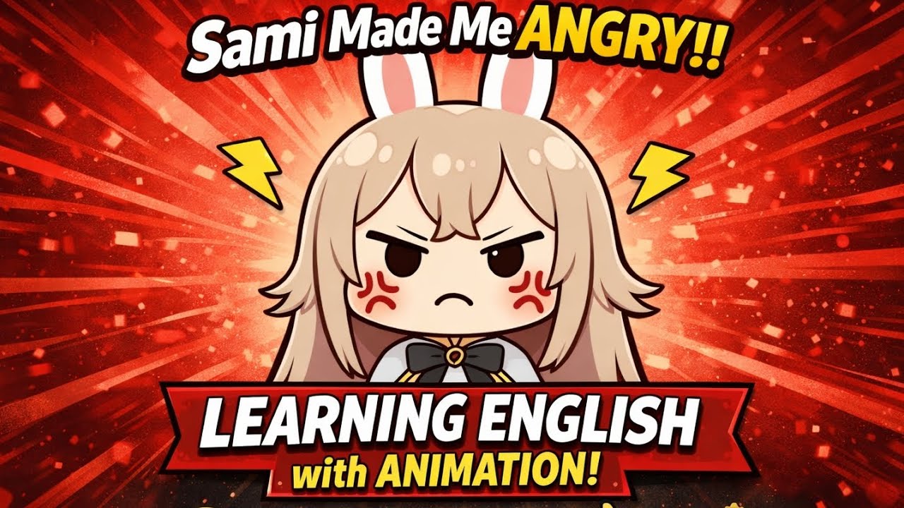 Sami made me angry, First video with me learning English with animation ...