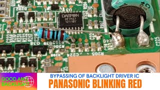 PANASONIC TH L32EM5X BLACKLIGHT DRIVER BYPASS PROTECTION DF3421