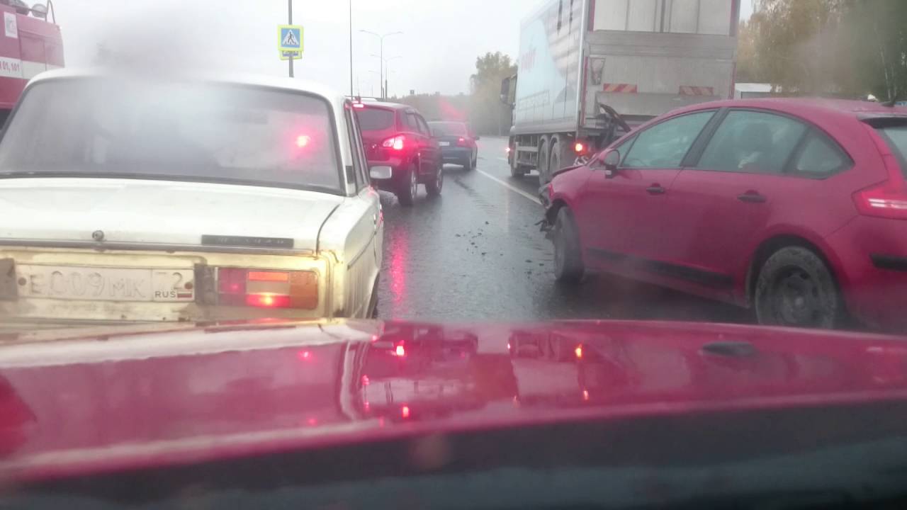 Авария тюмень опель