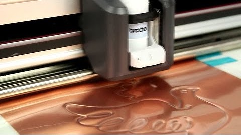 Line Embossing with the ScanNCut Embossing Kit