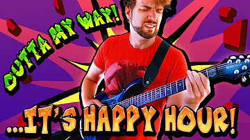 ANTONBLAST - Outta My Way! ...It's Happy Hour! (Metal Cover by RichaadEB)