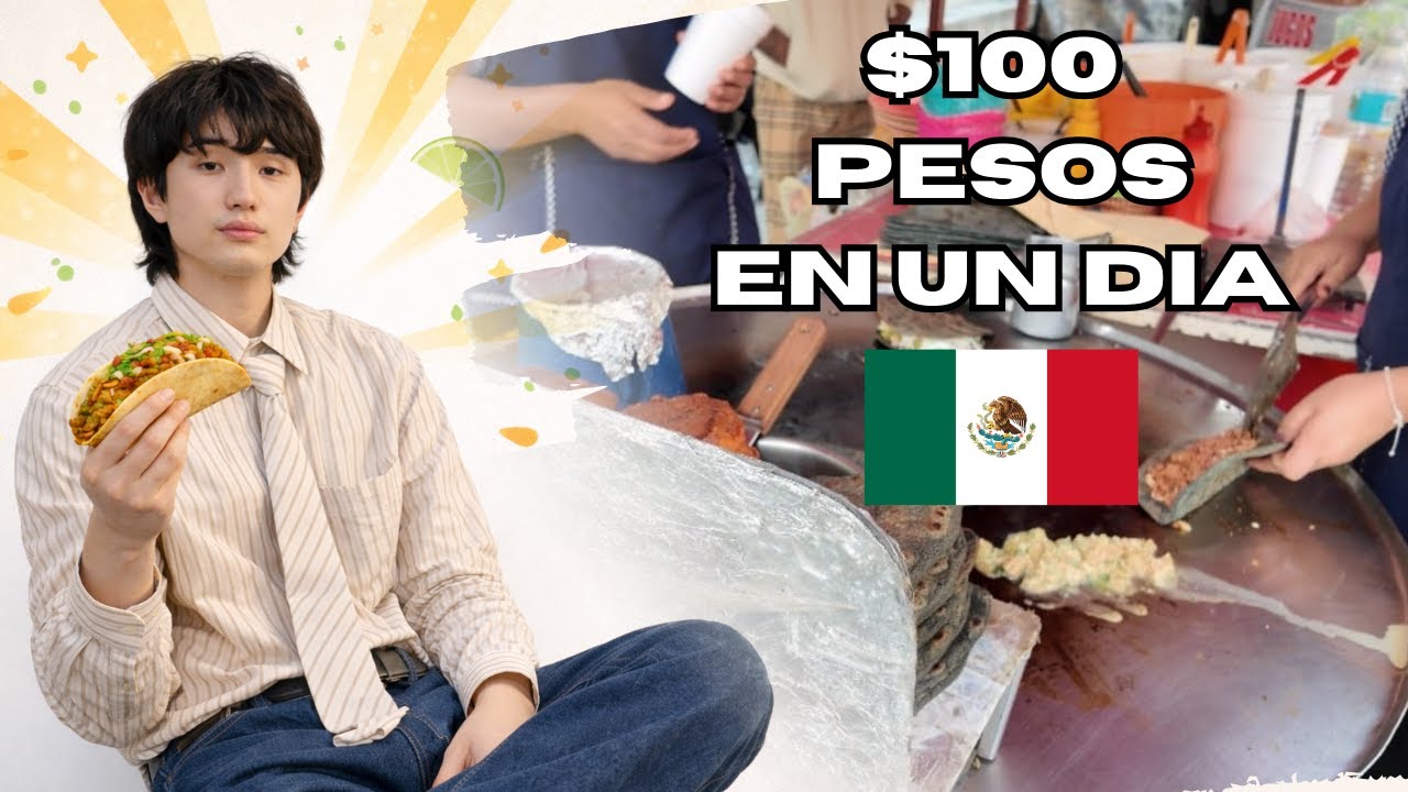 ¿Puedo sobrevivir con 100 pesos en CDMX?🇲🇽  *Edición Coreana🇰🇷