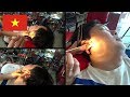 🇻🇳ベトナムの床屋の耳かきで耳垢をとってもらった