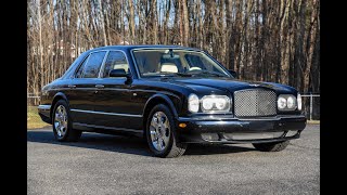 2001 BENTLEY ARNAGE RED LABEL - STARTUP & OVERVIEW