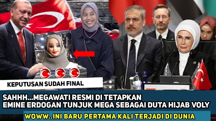 🔴 DI UMUMKAN PAGI INI !! Kejutan Dadakan, Ibu Negara Emine Erdogan Ketok Palu,Mega Resmi Di Tetapkan