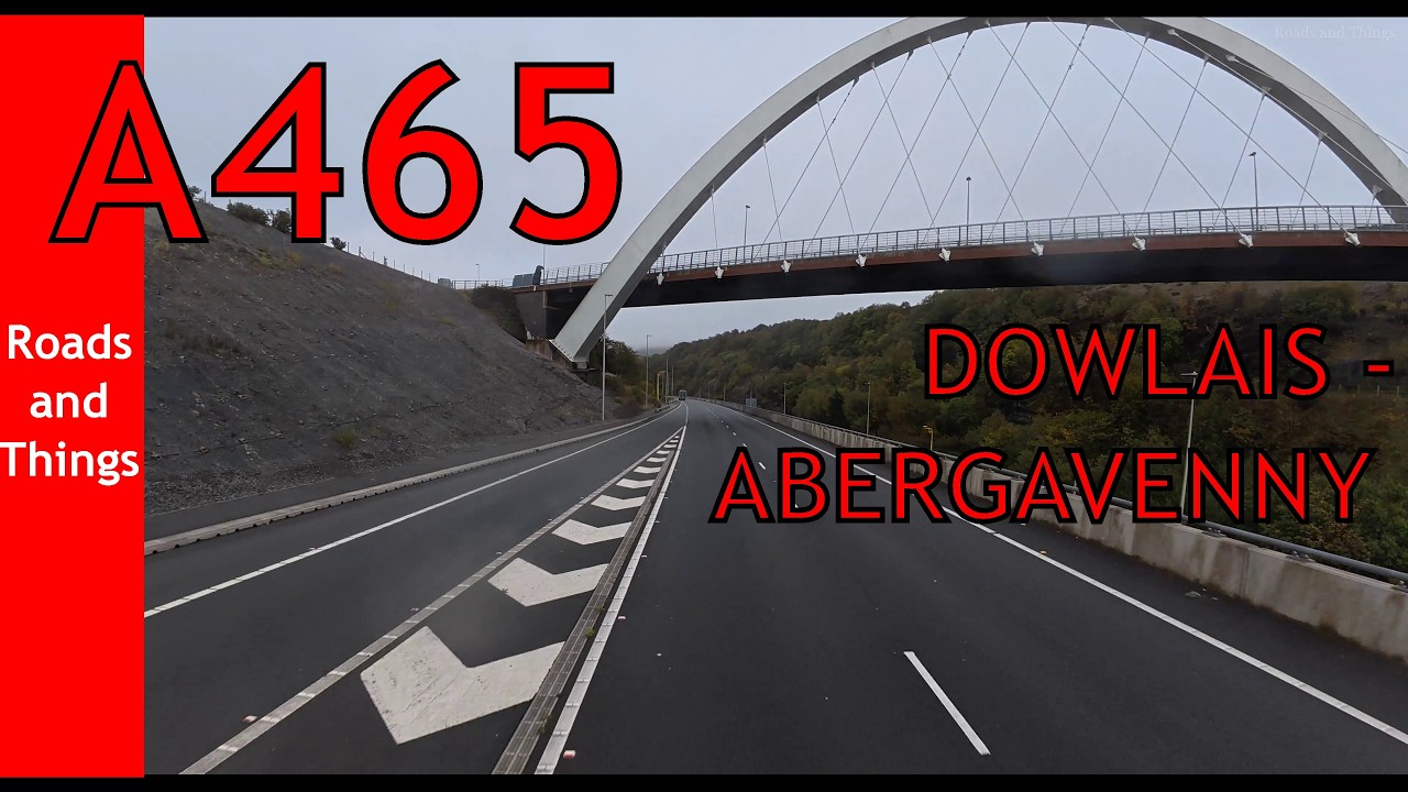Heads Of The Valleys Road; The A465, Merthyr Tydfil To The Hardwick Roundabout.