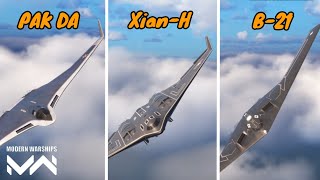 Modern Warships - All Tier 3 Bomber Explained (Dollar Only)