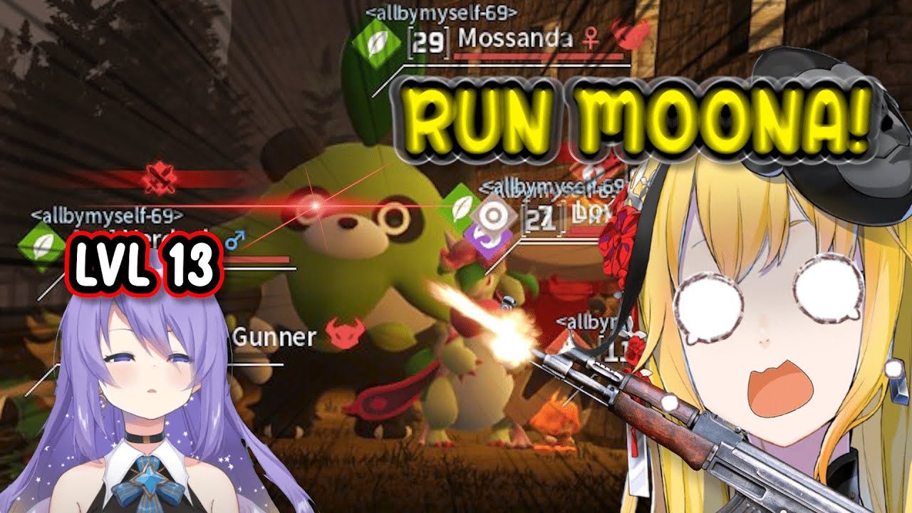 Moona Visiting Kaela's Palworld Base At A Wrong Time【Hololive】