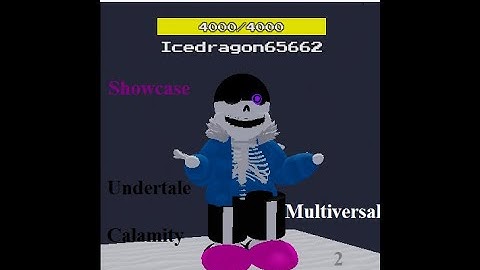 [Event] Absolution Showcase. Undertale Multiversal Calamity 2