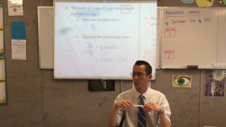 General 2 Quiz (1 of 2: Algebra Manipulation, Scientific Notation & Percentage & Absolute Error) General 2 Quiz (1 of 2: Algebra Manipulation, Scientific Notation & Percentage & Absolute Error)