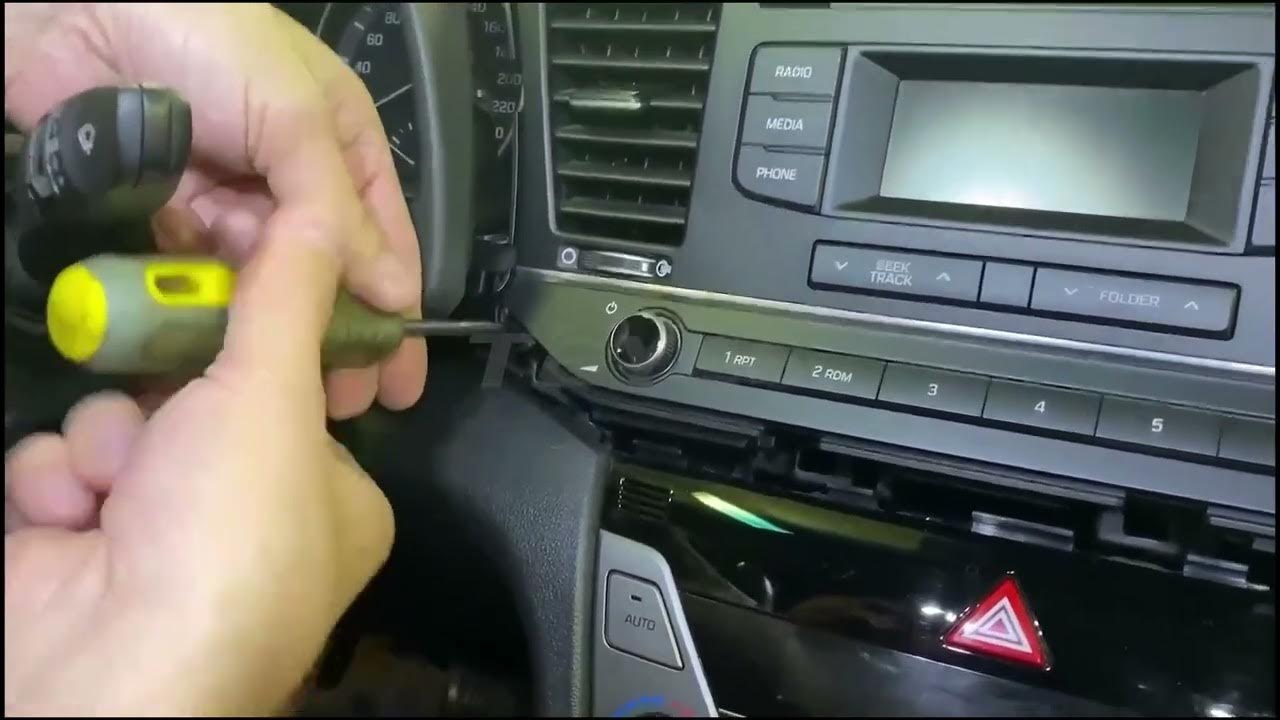 Как снять магнитолу элантра 4 Магнитола Hyundai Elantra (3G), 1,6 л, 2004 года аксессуары DRIVE2