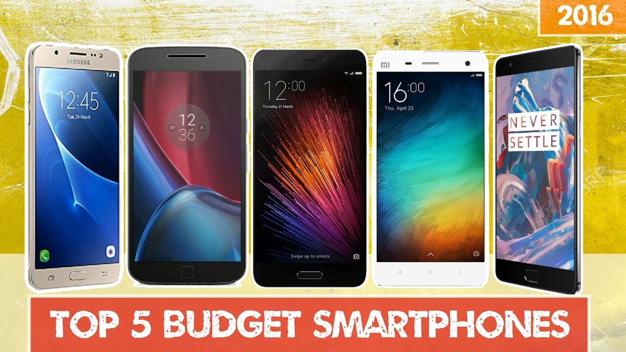 Top 5 Budget Smartphones l Mid 2016