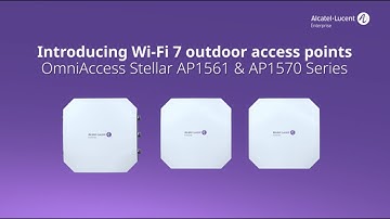 Elevating Outdoor Wi-Fi 7 Connectivity I OmniAccess Stellar AP1561 & AP1570
