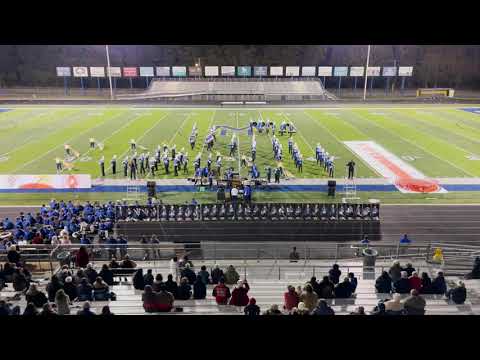 2021 Mountain Home Senior High School's Marching Bomber Band - Performing at the Band Exhibition