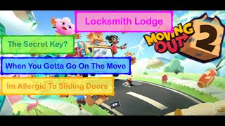 Moving Out 2 - Locksmith Lodge - Mission 4 All Stars Unlocked Walkthrough