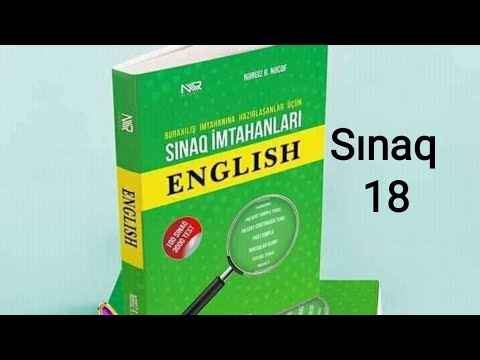 İngilis dili Sınaq izahı 18 (Nərgiz Nəcəf)