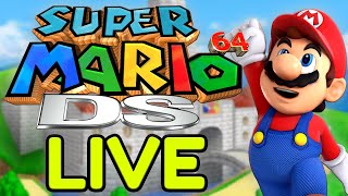 SUPER MARIO 64 DS PLAYTHROUGH LIVE!