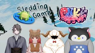 【sledding game】暑いから雪山で過ごしましょう【PNKY】【コラボ】
