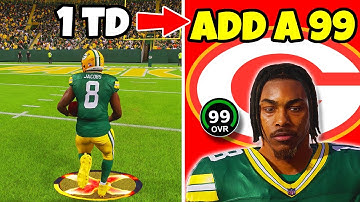 Score A Touchdown = Add A 99 Overall To The Packers