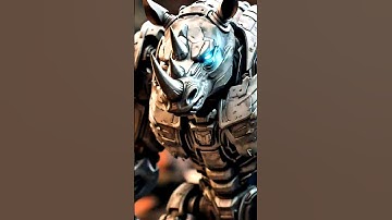 Rhino +transformer 🤯//#animation #ai #viralvideo #artificialintelligence #subscribe #meta #like