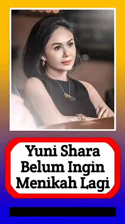 Yuni Shara doesn't want to get married again yet! #alasyinews #latestnews #celebrityfamily #enter...