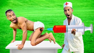 Very Special Amazing Comedy Video 2024 Must Watch Comedy Video Injection Funny Video | Doctor E 181